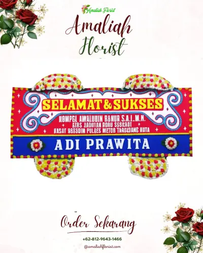 Karangan Bunga Ucapan Selamat di Sukadadi